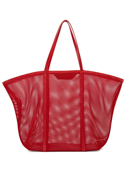 Via Del Mare Tote Kırmızı Kadın Plaj Çantası fırsatları