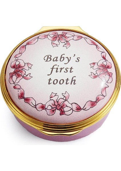Baby's First Tooth Dekoratif Kutu
