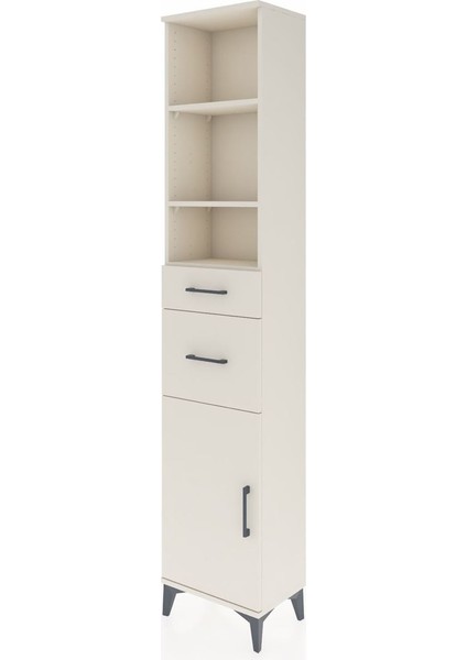 Arges Dolap 4 Raflı 2 Çekmeceli Tek Kapaklı 44X30X221 Aytaşı-Aytaşı modelleri