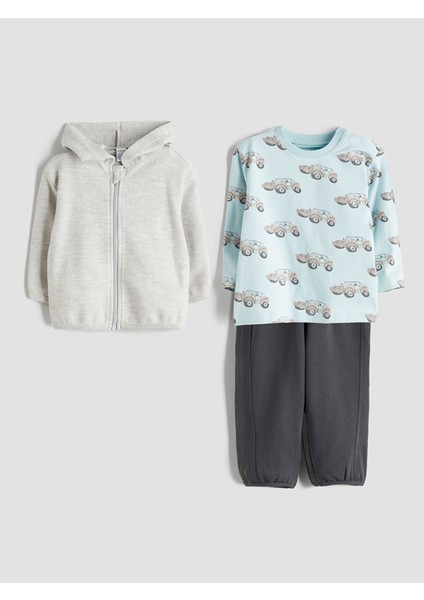 Yeni Sezon Erkek Bebek 3'lü Takım