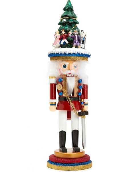 Figür Formlu Ahşap Yılbaşı Süsü