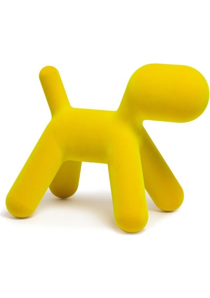 Puppy Large Yellow Köpek Heykeli fiyatları