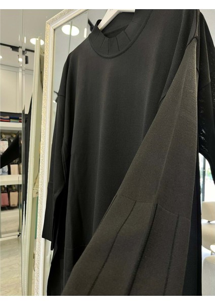 Adn Ince Triko Tunik - Siyah - 2 fırsatları