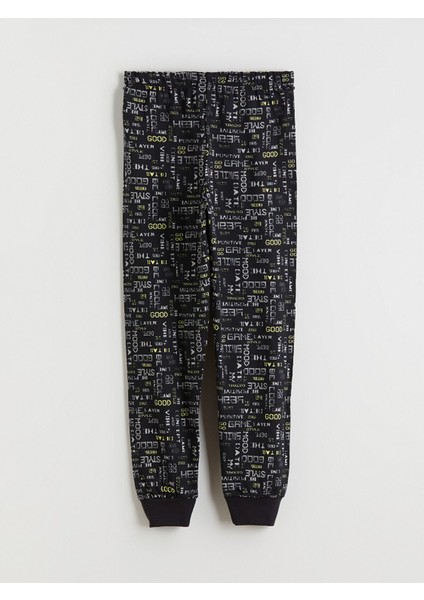 Yeni Sezon Beli Lastikli Erkek Çocuk Pijama Alt 2'li fırsatları