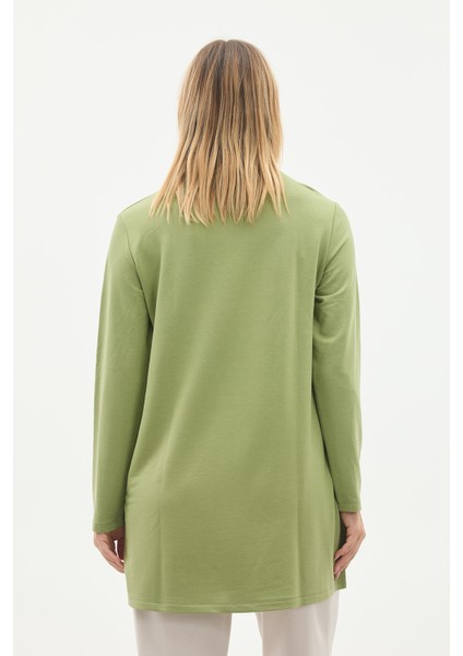 Kristal Bisiklet Yaka Armalı Uzun Tunik fırsatları