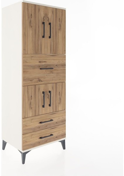 Hyperion Dolap 3 Raflı 3 Çekmeceli 4 Kapaklı 60X44X163 Aytaşı-Çam fiyatları