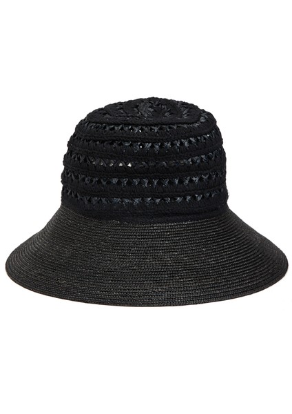 Siyah Kadın Hasır Şapka fiyatları