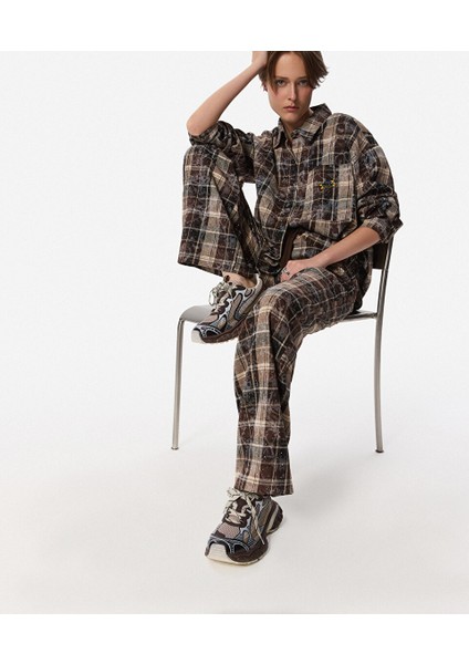 Kontrast Dokulu Colorblock Sneaker TW6250062009074 fiyatları