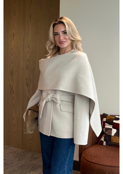 Taş %100 Yün Kısa Kaban - 512157 fiyatları