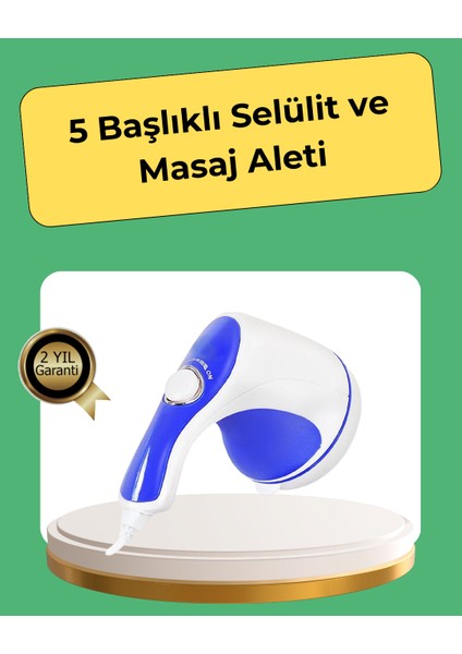 Wizard Selülit ve Sıkılaştırıcı Masaj Cihazı – Çok Fonksiyonlu