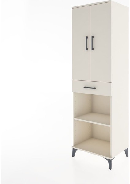 Hyperion Dolap 4 Raflı Tek Çekmeceli 2 Kapaklı 60X44X195 Aytaşı-Aytaşı modelleri