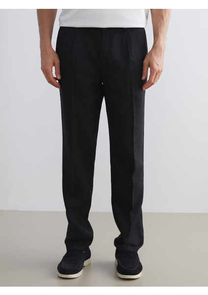 Yeni Sezon Standart Kalıp Keten Erkek Pantolon fiyatları