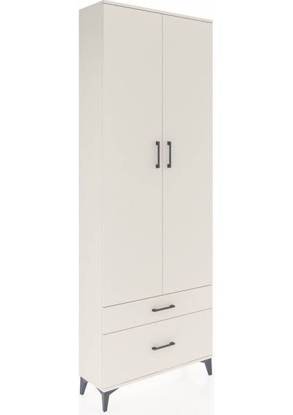 Arges Dolap 4 Raflı 2 Çekmeceli 2 Kapaklı 88X30X243 Aytaşı-Aytaşı fiyatları