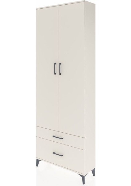 Arges Dolap 4 Raflı 2 Çekmeceli 2 Kapaklı 88X30X243 Aytaşı-Aytaşı modelleri