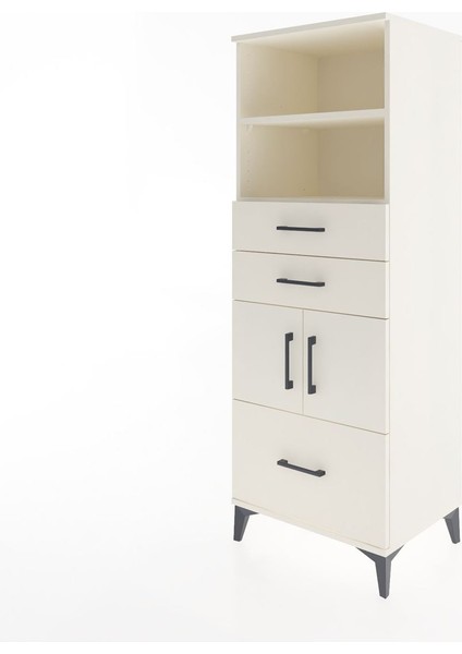 Hyperion Dolap 3 Raflı 3 Çekmeceli 2 Kapaklı 60X44X163 Aytaşı-Aytaşı modelleri