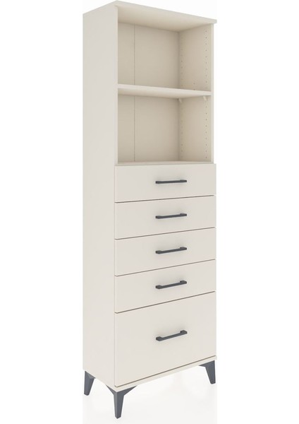 Arges Dolap 2 Raflı 5 Çekmeceli 60X30X182 Aytaşı-Aytaşı fiyatları