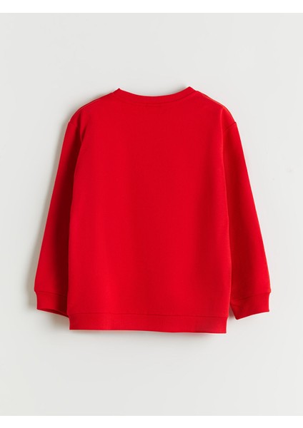 Yeni Sezon Bisiklet Yaka Atatürk Baskılı Erkek Çocuk Sweatshirt fiyatları