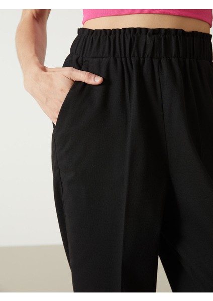 Yeni Sezon Beli Lastikli Kadın Pantolon modelleri
