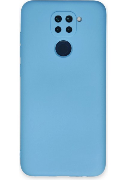 Bfs Xiaomi Redmi Note 9 Kılıf Nano Içi Kadife Silikon - Mavi