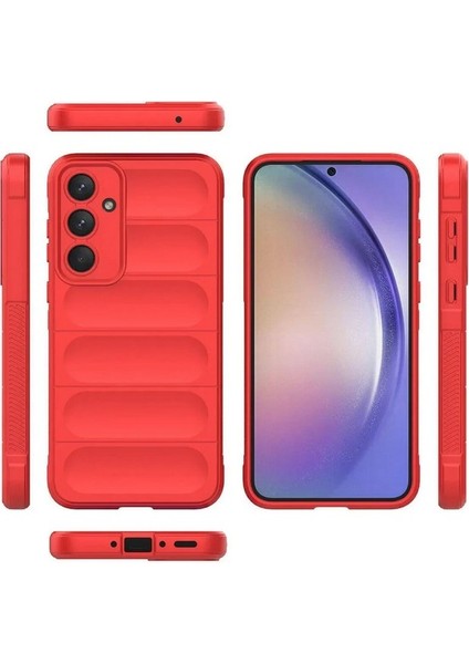 Samsung Galaxy A17 Uyumlu Kılıf Optimum Mat Kamera Korumalı Silikon Kırmızı fiyatları