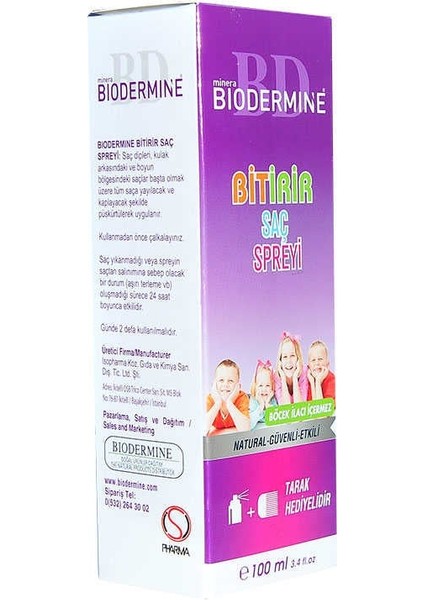 Bitirir Saç Spreyi 100 ml indirimleri