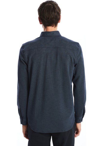 Yeni Sezon Slim Fit Uzun Kollu Erkek Gömlek fırsatları