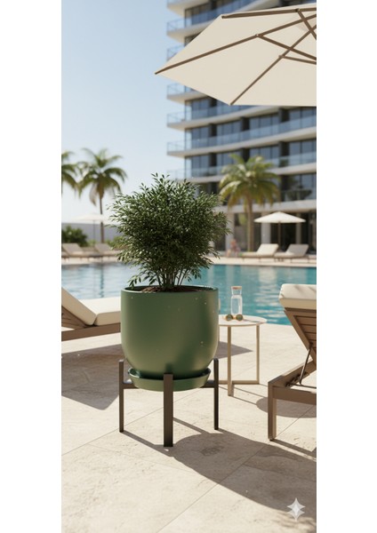 Saksı Sehpası – Dekoratif Bitki Standı Metal Çiçeklik indirimleri