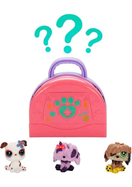 4368 2in1 Çantalı Evcil Hayvan Veteriner Seti Sürpriz Paket indirimleri