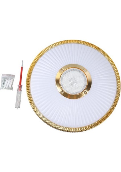 Powermaster PM-27332 Beyaz 34*8.5 cm 24 Watt Bluetooth Hoparlörlü Tavan Aydınlatma (AL-BL300) Tornavida Hediyeli modelleri