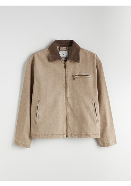 Yeni Sezon Rahat Kalıp Erkek Jean Ceket indirimleri