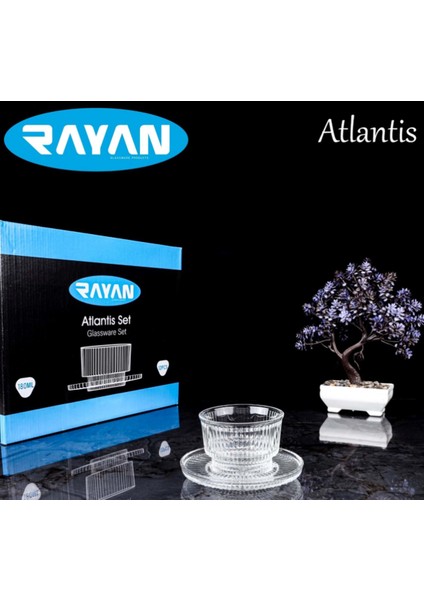 Rayan Atlantis 6'lı Çerez Seti