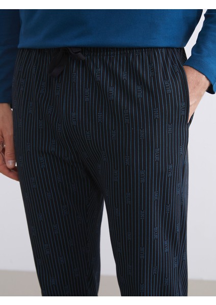 Yeni Sezon Standart Kalıp Erkek Pijama Alt modelleri