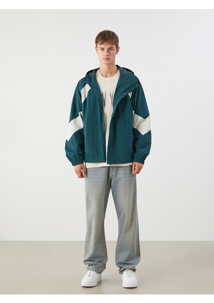 Yeni Sezon Rahat Kalıp Kapüşonlu Erkek Yağmurluk fırsatları