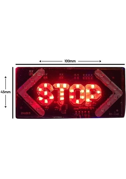 Elektrikli Işaret Cihazı Oklu Stop Küçük modelleri