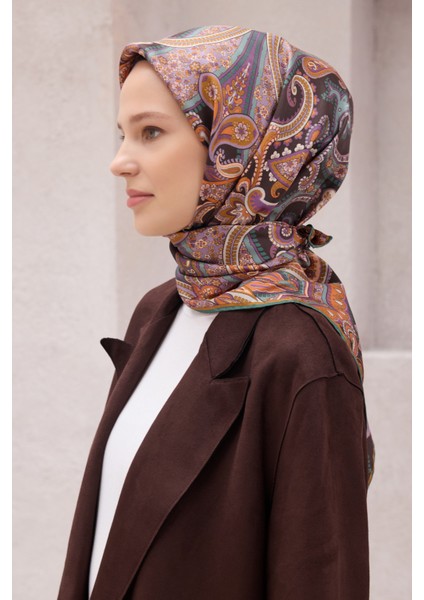 Saf Ipek Twill Eşarp 4202D01 82