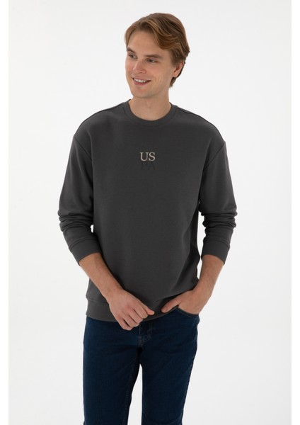 Erkek Antrasit Sweatshirt 50313760-VR006