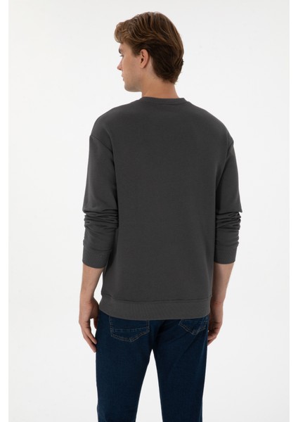 Erkek Antrasit Sweatshirt 50313760-VR006 indirimleri