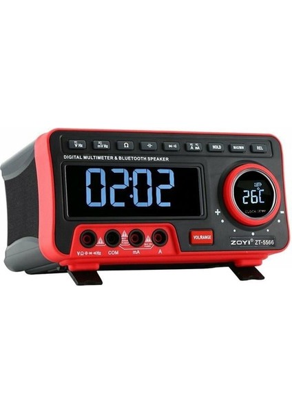 Zoyi ZT-5566 Dijital Ekranlı Masaüstü Multimetre Ölçü Aleti + Bluetooth Hoparlör fiyatları