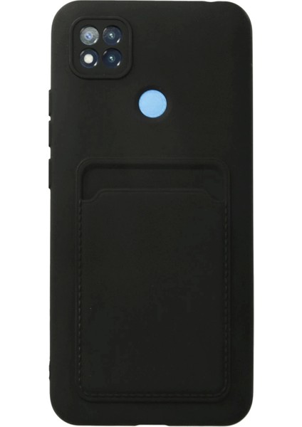 Bfs Xiaomi Redmi 9c Kılıf Kelvin Kartvizitli Silikon - Siyah