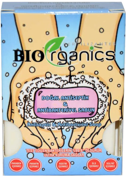 Kostiksiz Doğal Antiseptik ve Sabun 100 gr