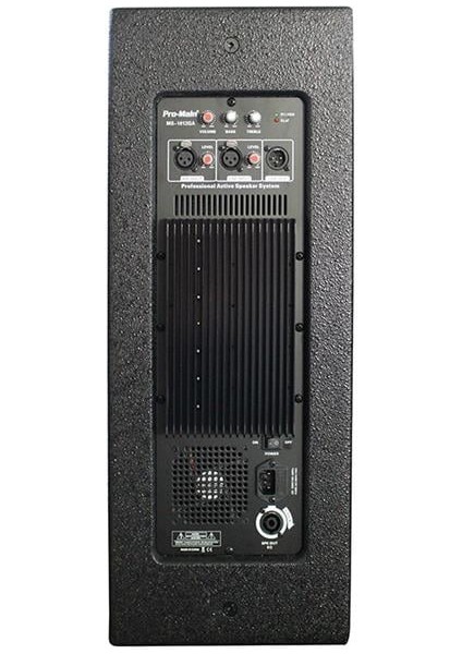 Pro-Main MS-1012GA 500 Watt 30 cm Aktif Ahşap Kabin Hoparlör modelleri