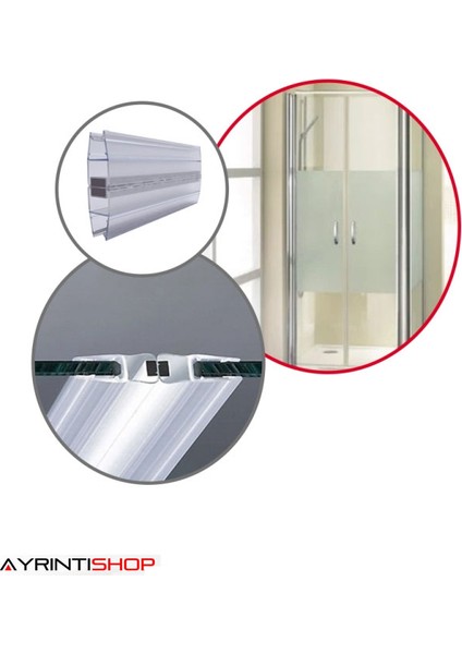 Hüppe Duşakabin Mıknatıslı Fitil 1 Takım 2 Adet modelleri