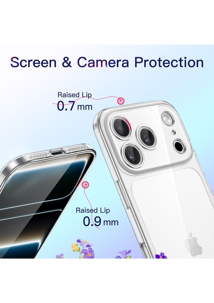 iPhone 17 Pro Max Kılıf Renksiz Şeffaf Kamerası Full Korumalı Yumuşak Darbe Emici Ince Esnek Silikon Kapak modelleri