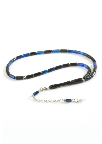 Ds-Derin Kapsül Plastik Tesbih 4X10 Mm-Lacivert fiyatları