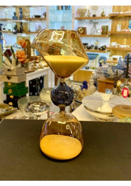 Amber Siyah Kum Saati/dekor fiyatları