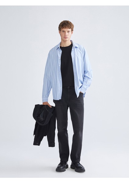 Yeni Sezon Büyük Beden 790 Rahat Kalıp Erkek Jean Pantolon