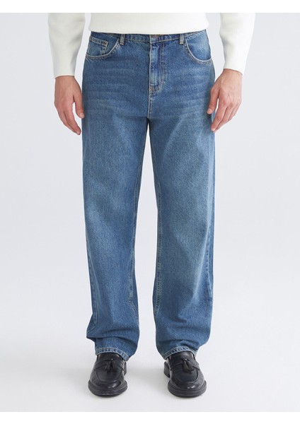 Yeni Sezon Baggy Fit Erkek Jean Pantolon fiyatları