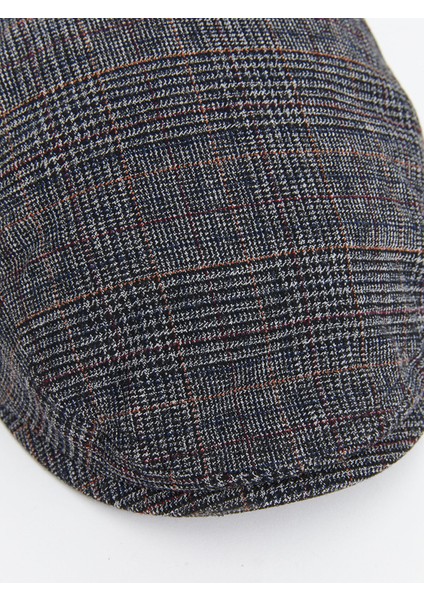 Yeni Sezon Ekose Desenli Erkek Kasket Şapka fırsatları