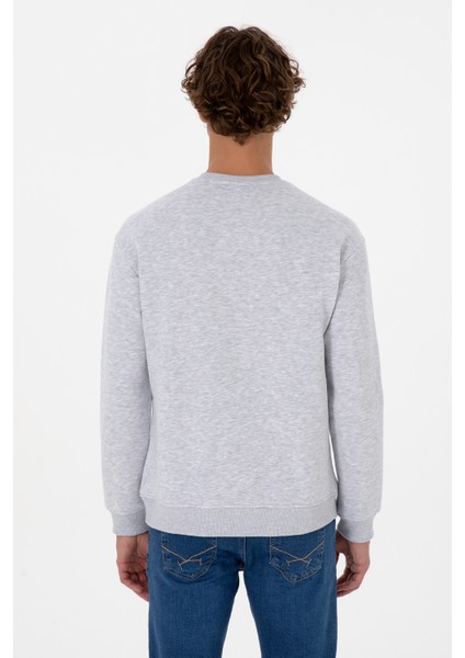 Erkek Açık Gri Sweatshirt 50313757-VR001 indirimleri