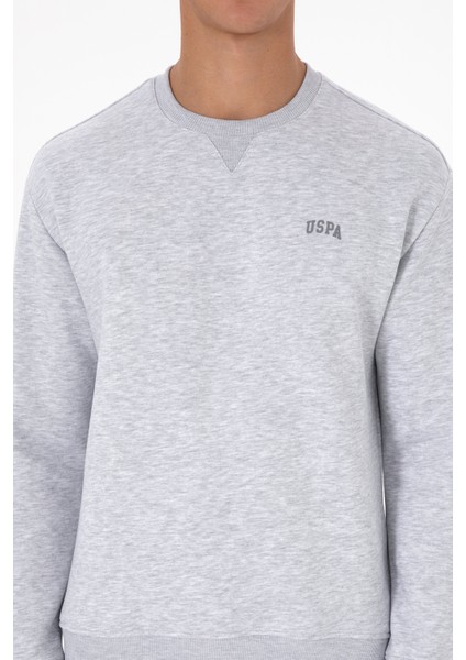 Erkek Açık Gri Sweatshirt 50313757-VR001